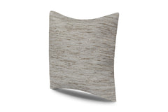 Natural Silk Pillow Cover - Silver