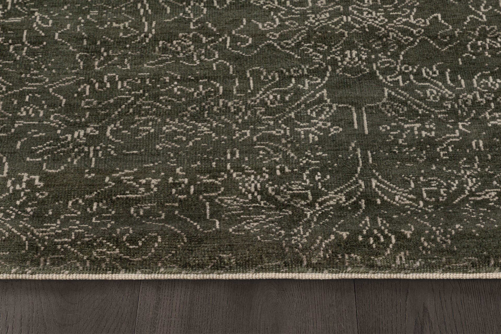 Arbolita Rug – Dark Emerald