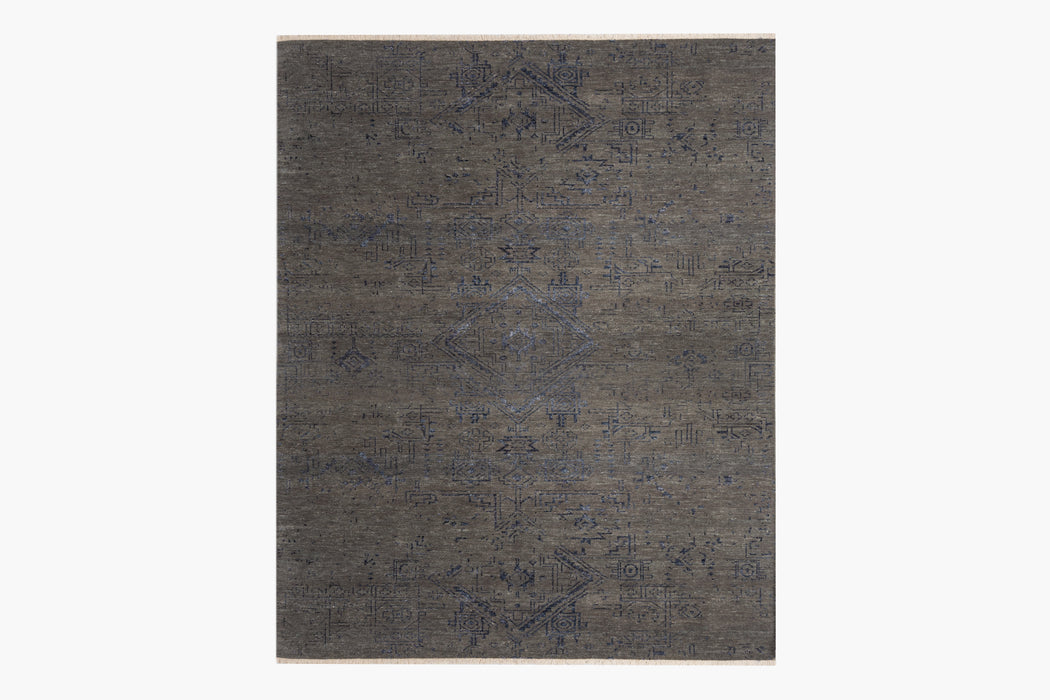 Venza Rug – Dark Grey / Navy