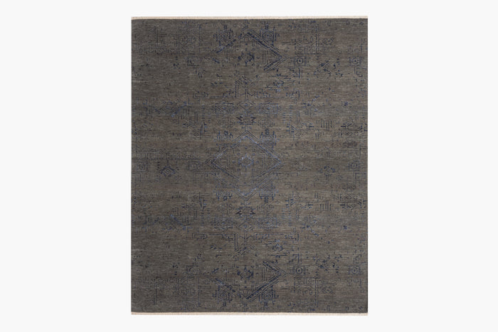 Venza Rug – Dark Grey / Navy