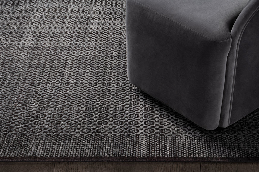 Lola Rug – Espresso / Grey