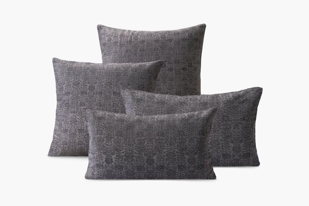 Abra Pillow Cover - Graphite