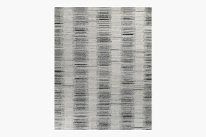Kata Rug – Silver / Charcoal