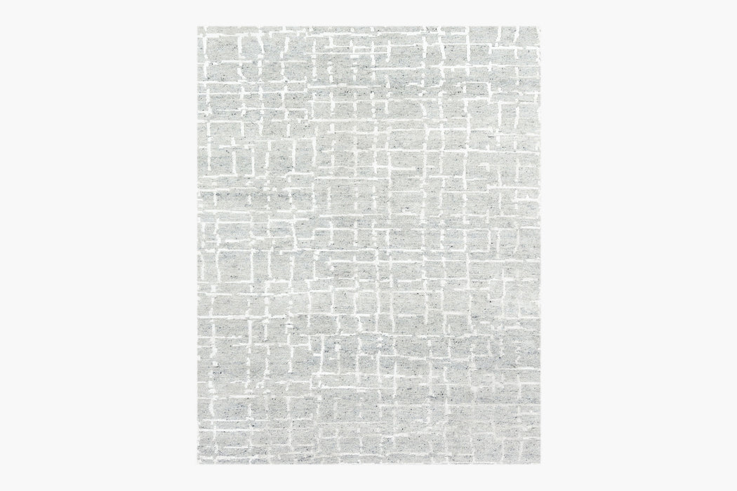 Quadro Rug – Silver / Chalk
