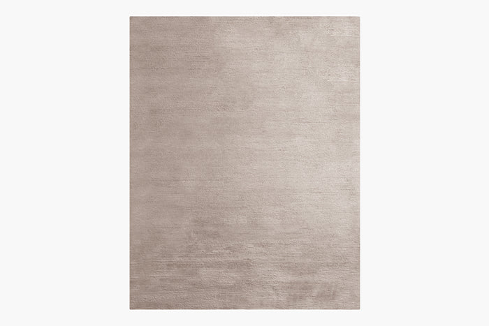 High Pile Silk Rug – Truffle
