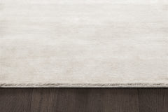High Pile Mongolian Cashmere Rug – Solid Sand
