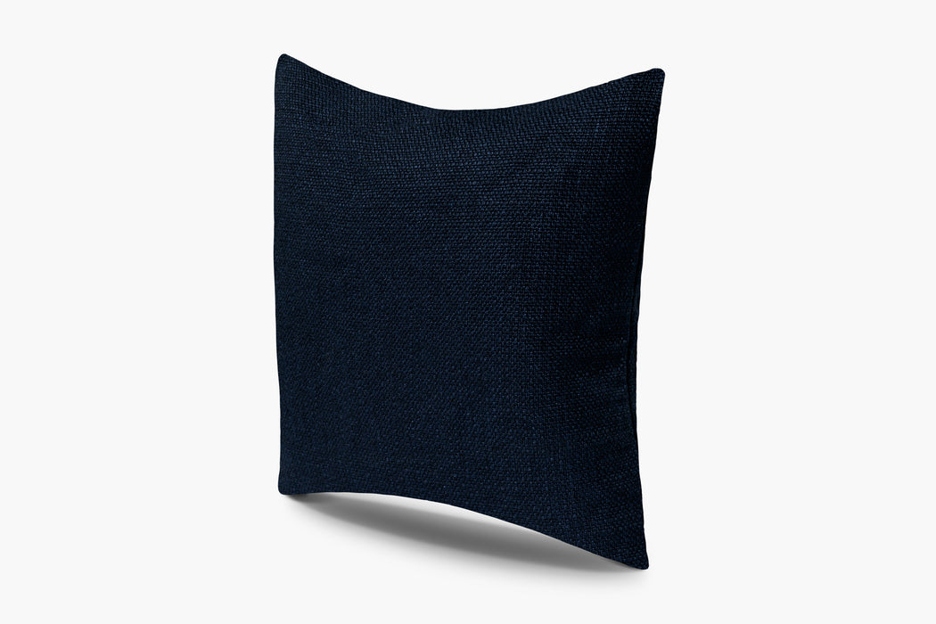 Basketweave Pillow Cover - Sapphire