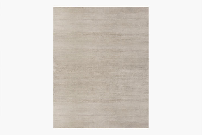 Ribbed Silk Rug – Truffle