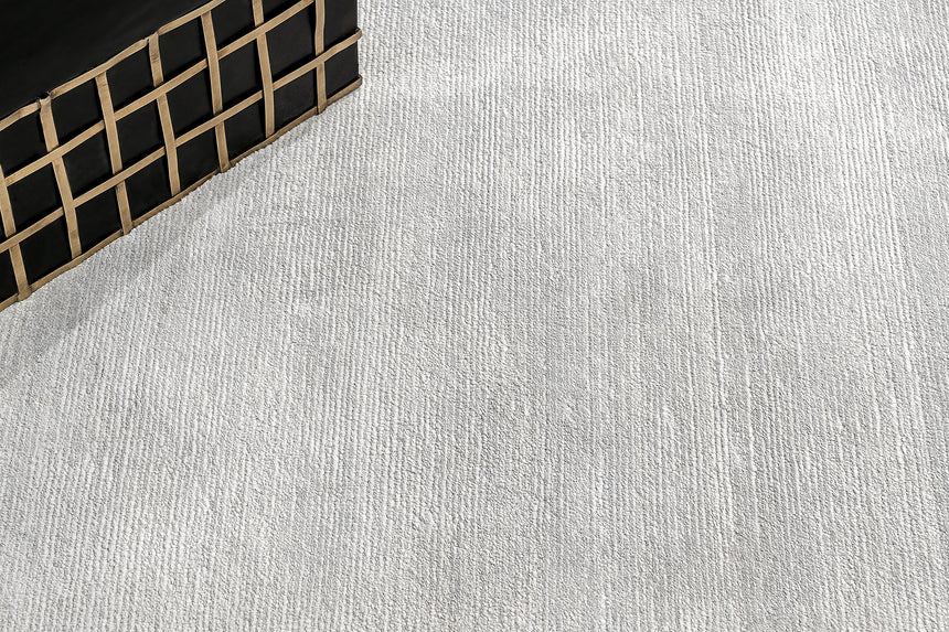 Cut Pile Silk Rug – Heather