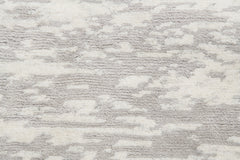 Sienna Silk and Wool Rug – Silver