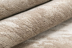 Sienna Silk and Wool Rug – Burlap / Truffle