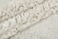 Olivia Handknotted Shag Rug – Chalk