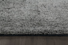 Olivia Handknotted Shag Rug – Grey