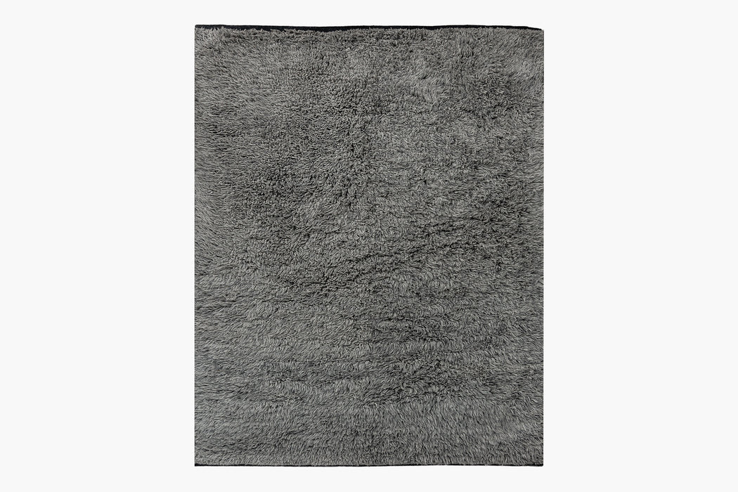 Olivia Handknotted Shag Rug – Grey