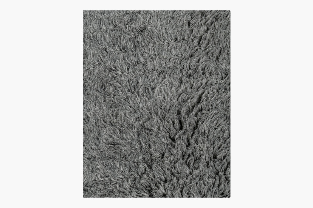 Olivia Handknotted Shag Rug – Grey