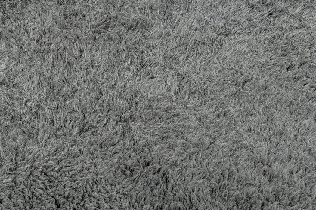 Olivia Handknotted Shag Rug – Grey