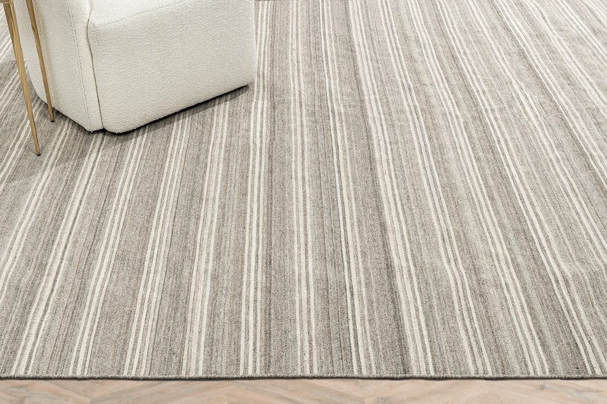 Lenia Flatweave Rug – Taupe