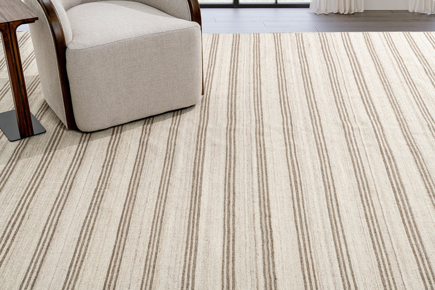 Lenia Flatweave Rug – Sand