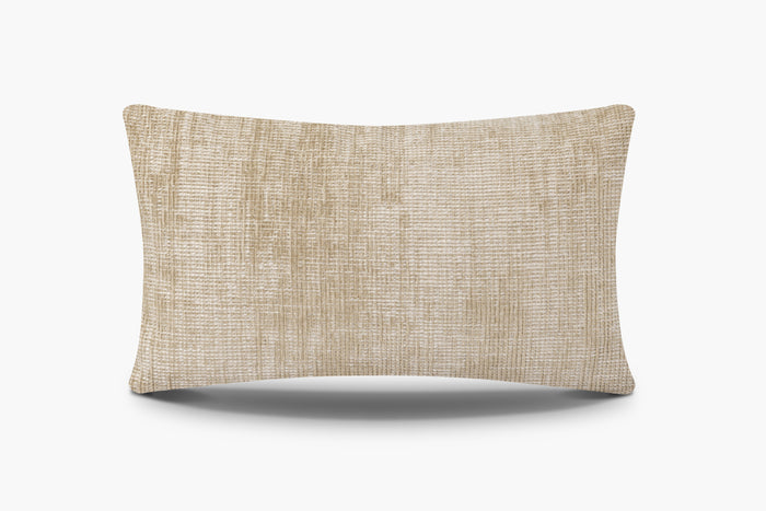 Distressed Textured Weave Pillow - Camel