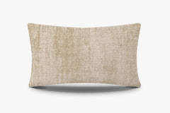 Distressed Textured Weave Pillow - Camel