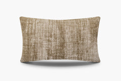 Distressed Textured Weave Pillow - Burlap