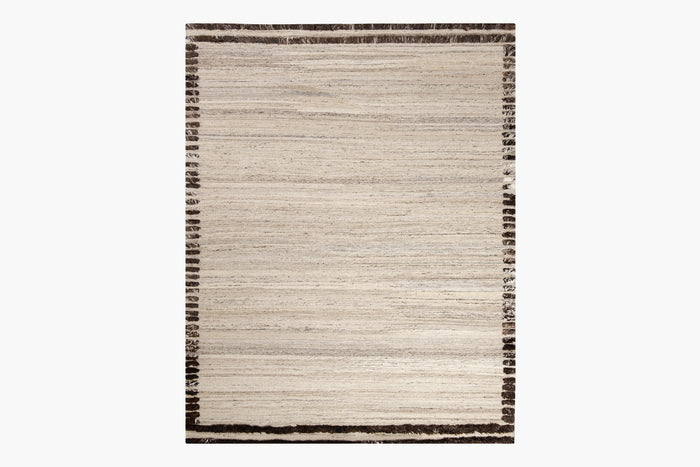 Adra Flatweave Rug – Sand / Espresso