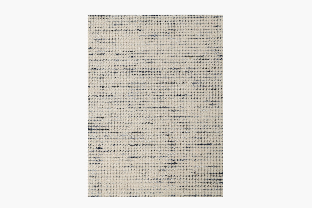 Aguas Rug – Ivory / Washed Indigo