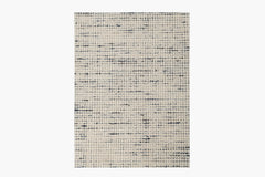 Aguas Rug – Ivory / Washed Indigo