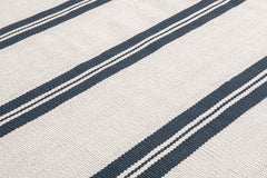 Altico Indoor / Outdoor Rug – Navy / Ivory