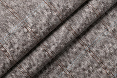 Wool Herringbone Stripe