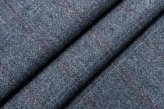 Wool Herringbone Stripe