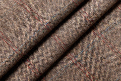 Wool Herringbone Stripe