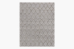 Rombo Rug – Grey / Ivory