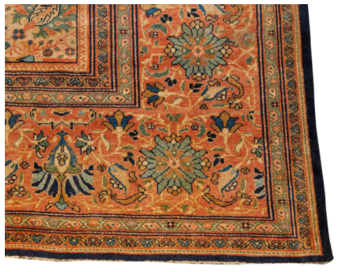 SAROUK FERAGHAN RUG, WEST PERSIA, 13'1" X 25'8"